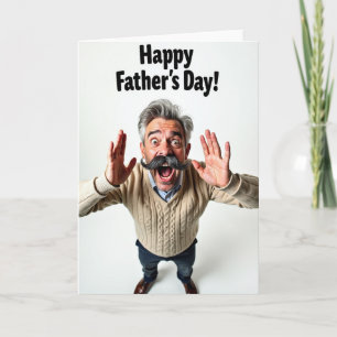 Jubilant Fathers Day Card