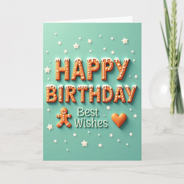 Jubilant Sprinkles Card (Front)