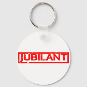 Jubilant Stamp Key Ring