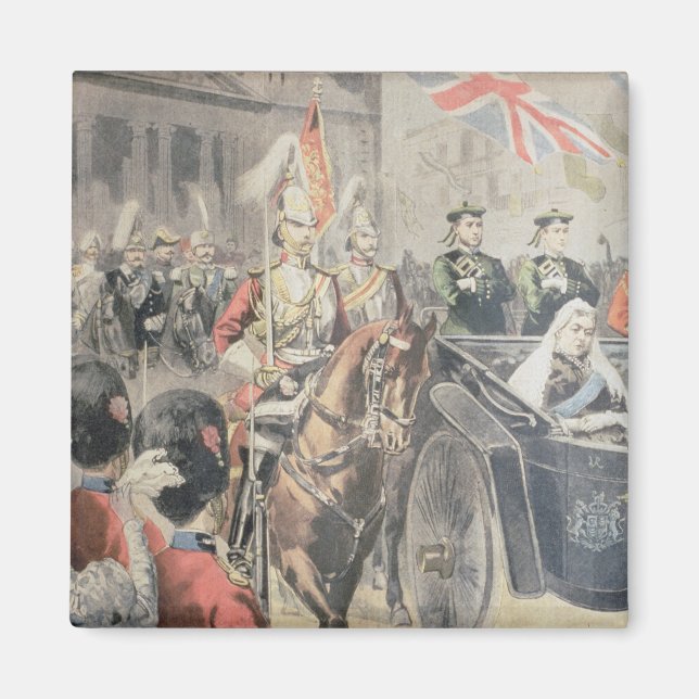 Jubilee of the Queen of England Magnet (Front)