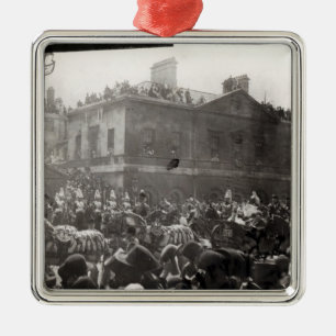 Jubilee Procession in Whitehall, 1887 Metal Tree Decoration