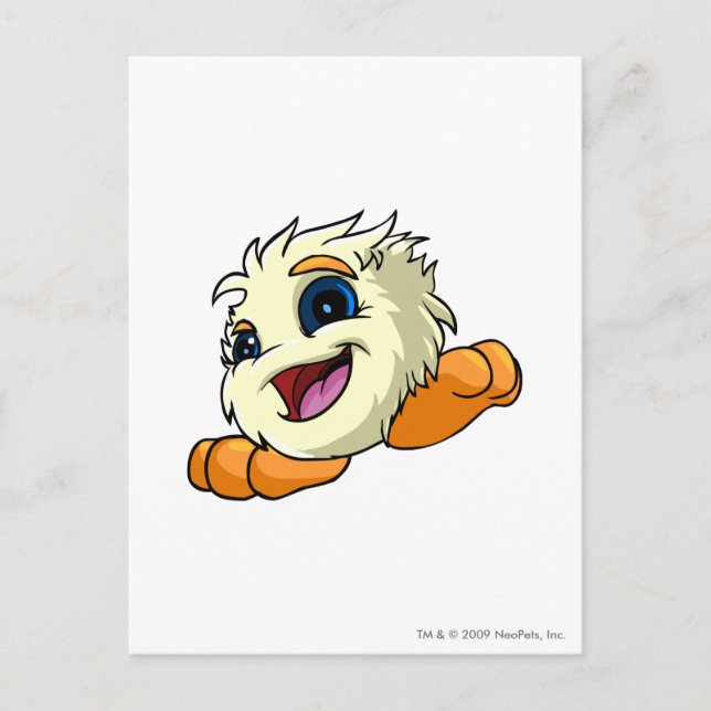 JubJub White Postcard (Front)
