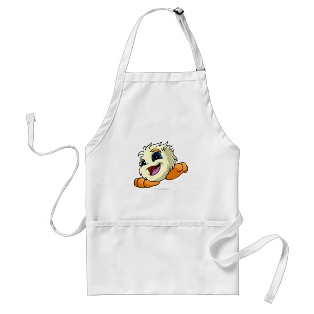 JubJub White Standard Apron (Front)