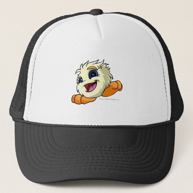 JubJub White Trucker Hat (Front)