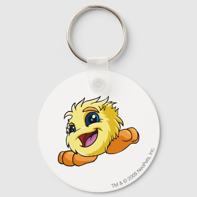 JubJub Yellow Key Ring (Front)