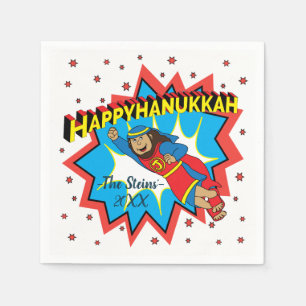 Judah Maccabee The Hammer Hanukkah Party Napkin
