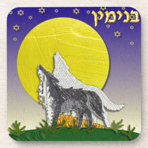Judaica 12 Tribes Israel Benjamin Coaster