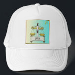 Judaica 12 Tribes Israel Dan Art Trucker Hat<br><div class="desc">You are viewing The Lee Hiller Design Collection. Apparel,  Gifts & Collectibles Lee Hiller Photography or Digital Art Collection. You can view her Nature photography at http://HikeOurPlanet.com/ and follow her hiking blog within Hot Springs National Park.</div>