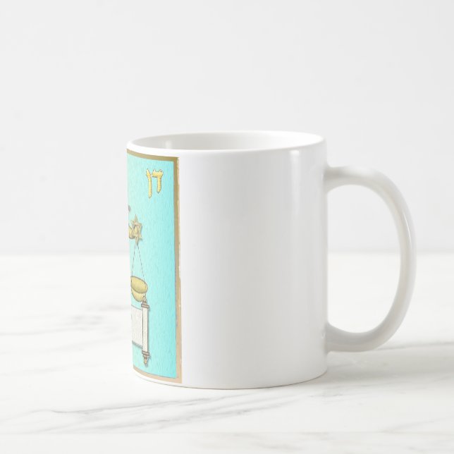 Judaica 12 Tribes Israel Dan Coffee Mug (Right)