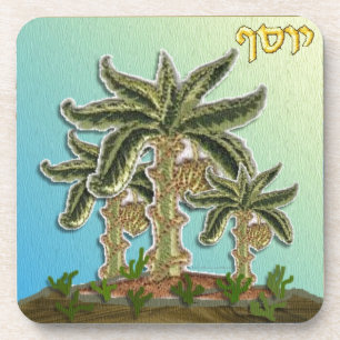 Judaica 12 Tribes Israel Joseph Coaster