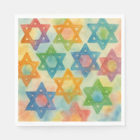 Judaica Gifts - Customisable Aprons - Jewish Stars