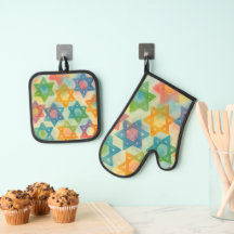 Judaica Gifts - Customisable Oven Mits
