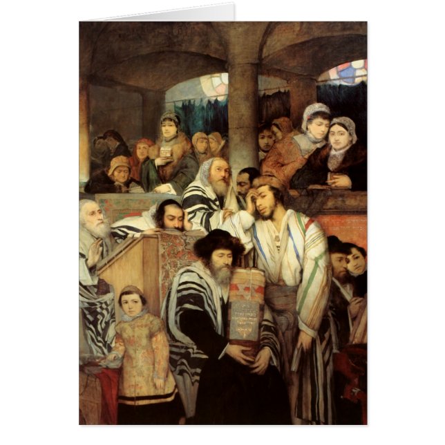 Judaica GREETING CARDS - GOTTLIEB ARTWORK (Front)