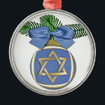 Judaica Hanukkah Star Of David Ornament Print<br><div class="desc">You are viewing The Lee Hiller Designs Collection of Home and Office Decor,  Apparel,  Gifts and Collectibles. The Designs include Lee Hiller Photography and Mixed Media Digital Art Collection. You can view her Nature photography at http://HikeOurPlanet.com/ and follow her hiking blog within Hot Springs National Park.</div>