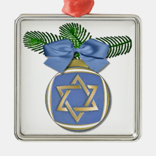 Judaica Hanukkah Star Of David Ornament Print