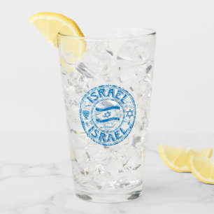 Judaica Israel Drinking Glasses - Gifts