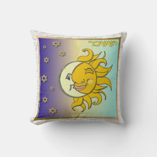 Judaica Issachar 12 Tribes of Israel Art Pillow