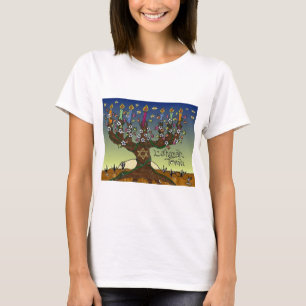 Judaica L'shanah Tovah Tree Of Life Gifts Apparel T-Shirt