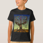 Judaica L'shanah Tovah Tree Of Life Gifts Apparel T-Shirt<br><div class="desc">You are viewing The Lee Hiller Design Collection. Apparel,  Gifts & Collectibles  Lee Hiller Photography or Digital Art Collection. You can view her Nature photography at http://HikeOurPlanet.com/ and follow her hiking blog within Hot Springs National Park.</div>