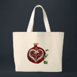 Judaica Pomegranate Heart Hanukkah Rosh Hashanah<br><div class="desc">You are viewing The Lee Hiller Designs Collection of Home and Office Decor,  Apparel,  Gifts and Collectibles. The Designs include Lee Hiller Photography and Mixed Media Digital Art Collection. You can view her Nature photography at http://HikeOurPlanet.com/ and follow her hiking blog within Hot Springs National Park.</div>