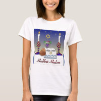 Judaica Shabbat Shalom Art Print