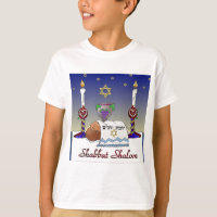 Judaica Shabbat Shalom Art Print