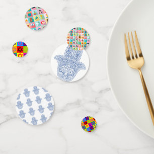 Judaica - Table Confetti - Jewish Holidays & Event