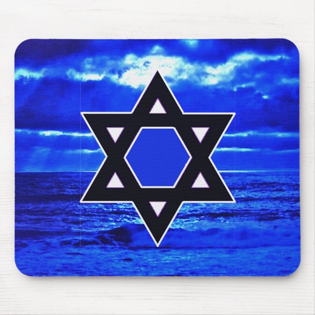 Judaicas blues. mouse pad (Front)