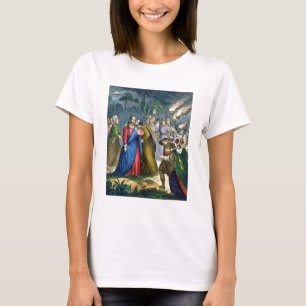Judas Betrays his Master, from a bible printed by T-Shirt