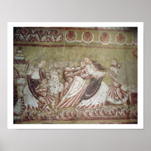 Judas Kissing Christ (fresco) (detail of 95750) Poster