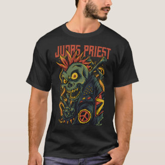 Judas Priest Monster Face Heavy Metal Graphic Desi T-Shirt