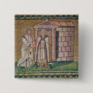 Judas Repents, Scenes from the Life of Christ 15 Cm Square Badge