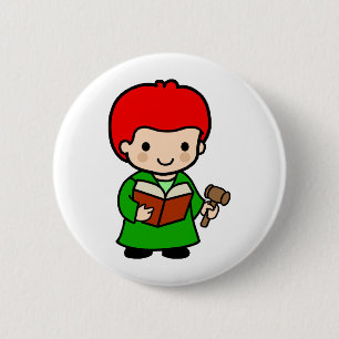 Judge 2 6 cm round badge