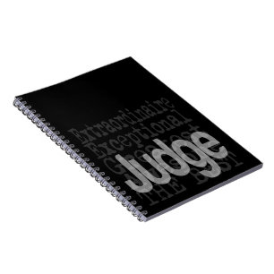 Judge Extraordinaire Notebook