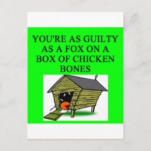 JUDGE joke Postcard