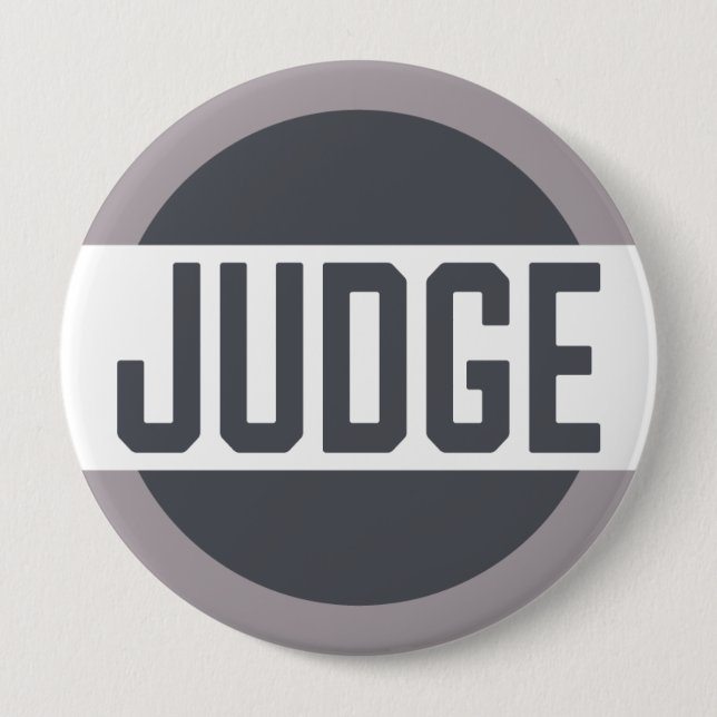 Judge Mock Trial Contest Grey Badge (Front)