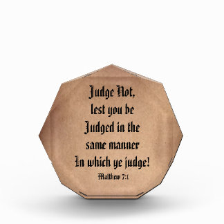 JUDGE NOT PHOTO BLOCK