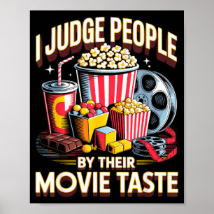 Judge people film movie food night snack popcorn poster
