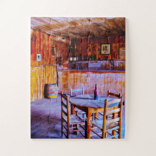 Judge Roy Beans Saloon Texas Jigsaw Puzzle