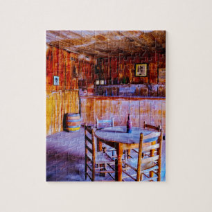 Judge Roy Beans Saloon Texas Jigsaw Puzzle