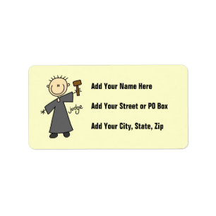 Judge Stick Figure Label