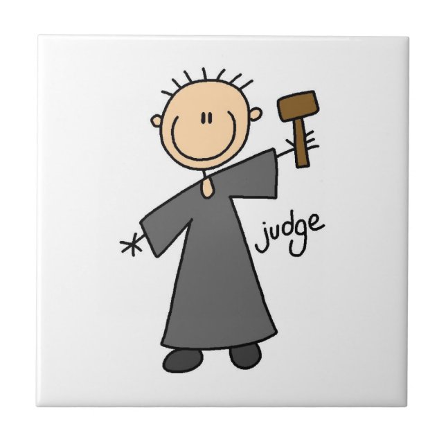 Judge Stick Figure Tile (Front)