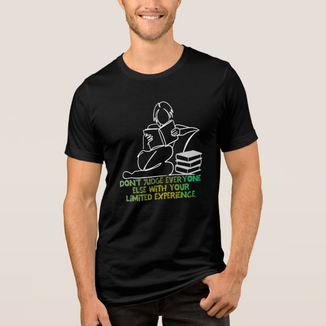 Judge with your limited experience. WYLE2501A📖 Tri-Blend Shirt (Front)