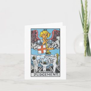 Judgement - Rider Waite Smith tarot Card