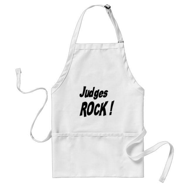 Judges Rock! Apron (Front)