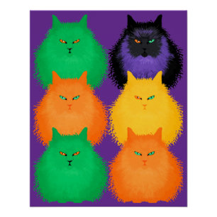 Judging Cats Poster