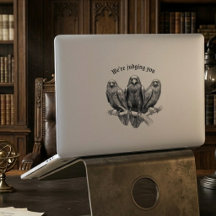 Judging Crows Funny Sarcastic Raven Gothic