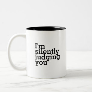 Judging - Two-Tone COFFEE MUG