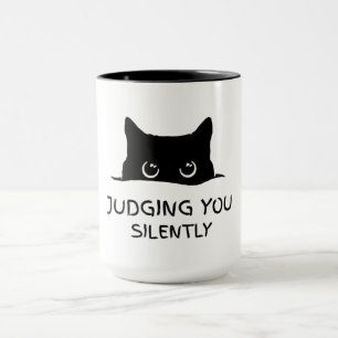 Judging You Silently Mug