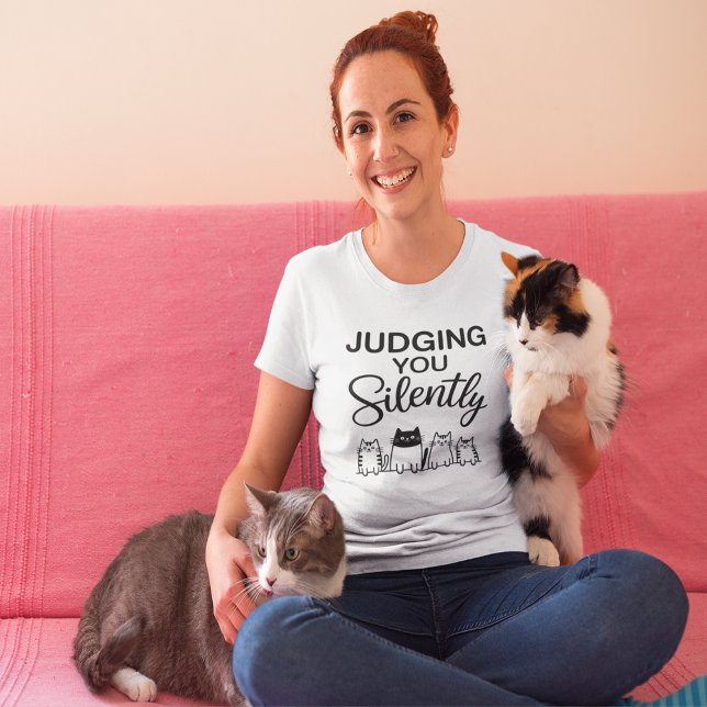 JUDGING YOU Silently Tri-Blend Shirt (JUDGING YOU Silently Tri-Blend Shirt)